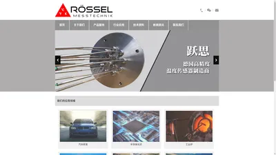 工业高精度温度传感器/热电偶/ROESSEL/ROSSEL/跃思