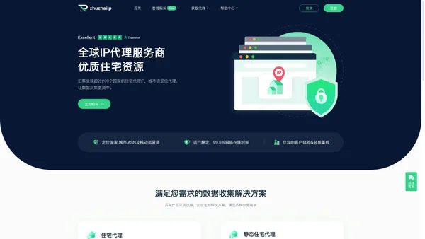 zhuzhaiip | 全球IP代理服务商，提供优质住宅资源