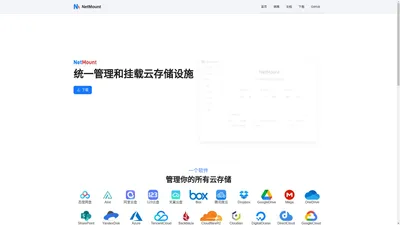 NetMount - 统一管理和挂载云存储设施