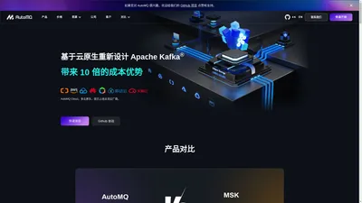 AutoMQ | 开源软件 | 基于云重新设计的下一代 Kafka 带来10倍成本降低和极致弹性