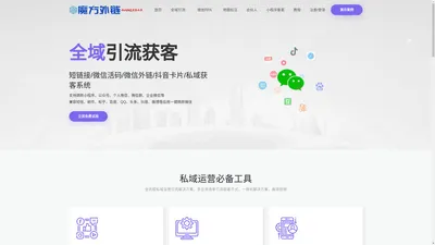 抖音跳转微信，抖音卡片跳转微信加好友 - 魔方智慧链接 - 魔方外链