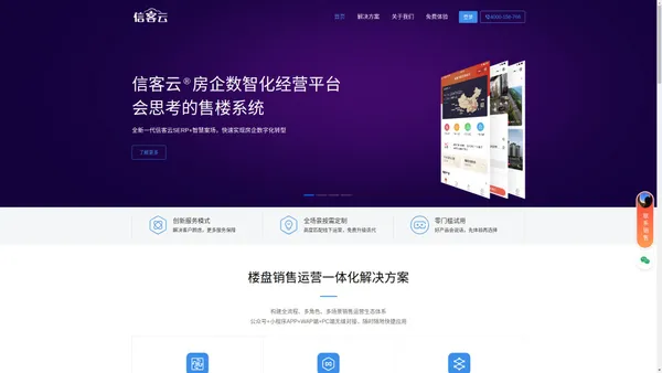 信客云售楼系统-实操更强的房地产销售管理软件,客户管理系统