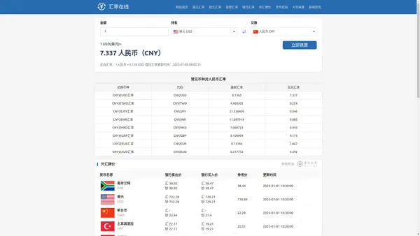 中国银行外汇牌价查询,今日外汇最新实时行情价格_汇率在线