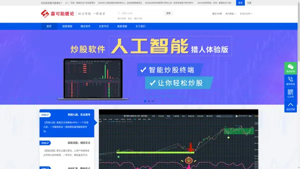 【缠论】嘉可能官网|缠中说禅_股票入门基础知识_学习缠论股票软件下载