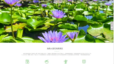 海南 火莲花地质景区 3A景区 观音洞 莲花湖 莲花广场 放生鱼池 莲花寺