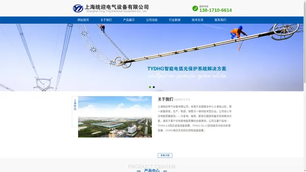 上海统迎电气设备有限公司|TYDHG智能电弧光保护系统|TYWG电压无功综合控制成套装置