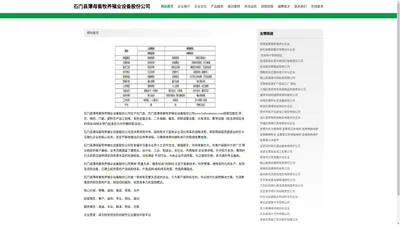 石门县薄母畜牧养殖业设备股份公司