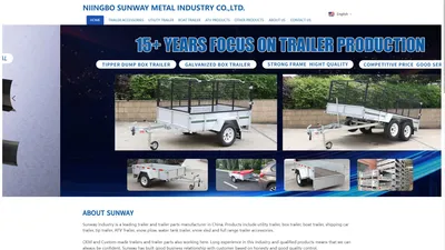 Ningbo Shunmei Metal Products Co.,Ltd,Preferred trailers and trailer accessories,bucket trailers,boa