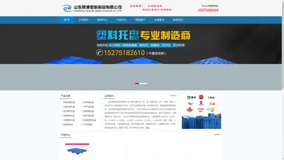 山东腾博塑料制品有限公司|叉车塑料托盘|九脚吹塑托盘|吹塑塑料托盘