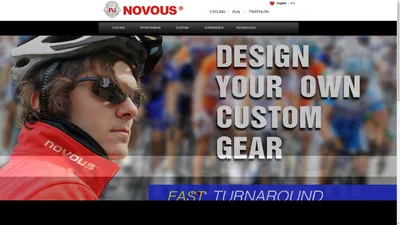 Novous - 20 Years of Experience in Cycling Wear & More. 