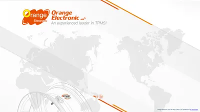 Orange Electronic 橙的電子，TPMS 胎壓監測系統，行車安全，公路防爆胎，環保省油節能