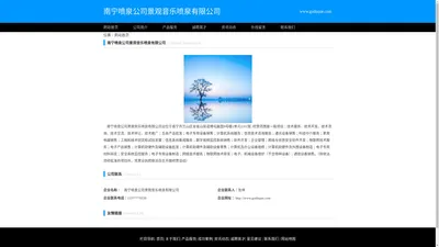 南宁喷泉公司景观音乐喷泉有限公司