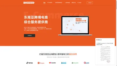 东南亚专业跨境电商解决方案提供商-跨境电商代运营服务商-F-Commerce（Future Commerce）
