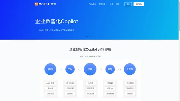 墨加数据 – 企业数智化Copilot