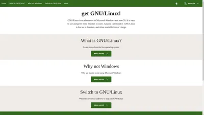 获取 GNU/Linux！