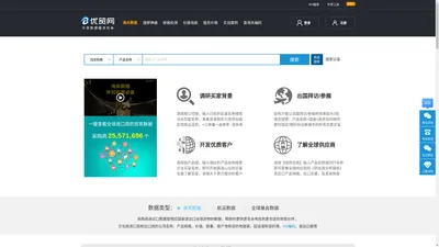 优贸网B2B3.COM-全球贸易数据查询与营销平台,全球海关进出口数据