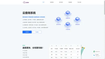 云查询_云查分_免费成绩查分平台_学生成绩发布系统_易查系统