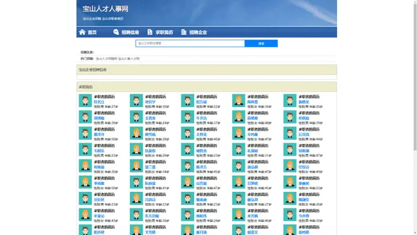 宝山人才人事网-宝山招聘网宝山人才网 -宝山人才网