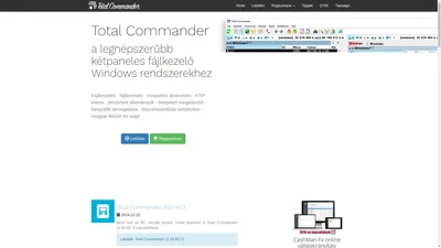 Total Commander ...a magyar oldal