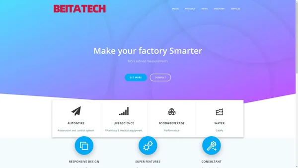 BEITATECH；Shanghai Beita Technology limited – 呗塔科技;上海呗塔科技有限公司;工业自动化;