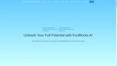 FunBlocks--AI Reading and Writing Assistant Anywhere