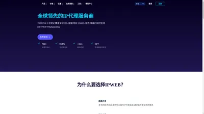 全球领先的IP代理服务商_IPweb