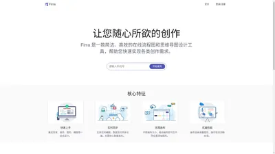 Firra在线流程图思维导图-在线画流程图思维导图工具软件