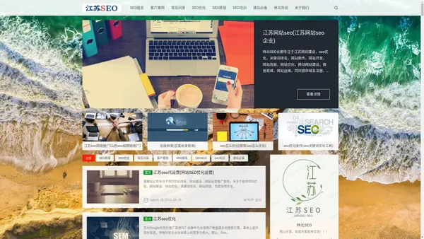 专注江苏网站优化「免费诊断」公司网站建设服务 - 江苏SEO林东