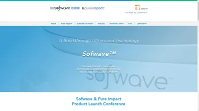 Sofwave | 全新超聲波技術 | 去皺、提拉緊緻、重塑輪廓 | Hong Kong 香港