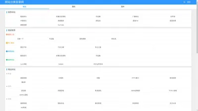 网站分类目录网-专业网址导航大全平台，免费收录各类优秀门户网站、资源网站、行业网站、影音网站、视听网站、企业网站、个人网站，免费推广网站,分享推荐有价值的网站！