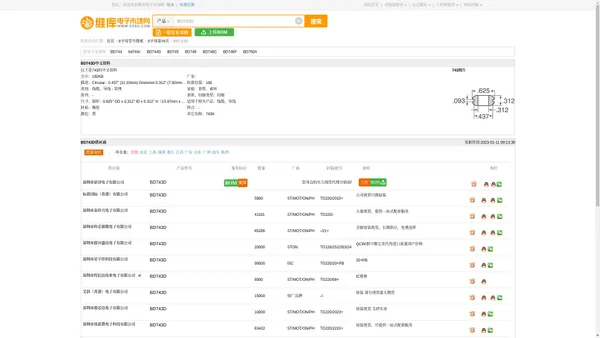 BD743D_BD743D中文资料_BD743D供应商_批发采购BD743D上【维库电子市场网】