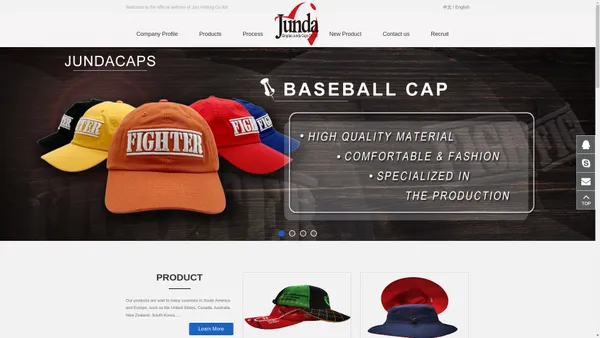 baseball caps|military caps|visor|mesh cap|peak cap|slouch cap|children caps|bucket cap|beanie|shopping bags|aprons|Qingdao Junda Caps CO.,LTD|青岛浚达制帽有限公司