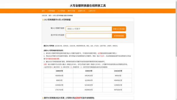 金额大小写转换器:实用工具帮你快速转换金额大小写