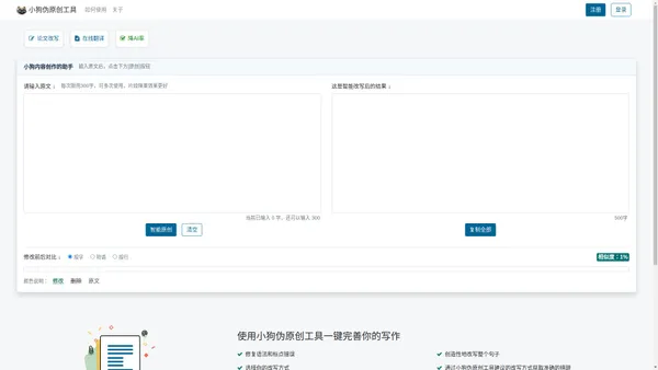 小狗伪原创工具：内容创作的助手，提升文章原创度
