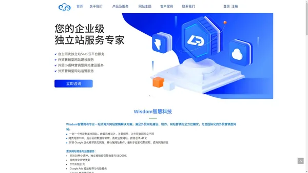 外贸网站推广, 谷歌SEO优化, 社媒营销, Facebook推广, Tiktok运营 – Wisdom智慧科技