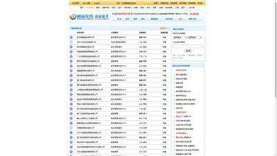 会员企业名录-航运蓝页