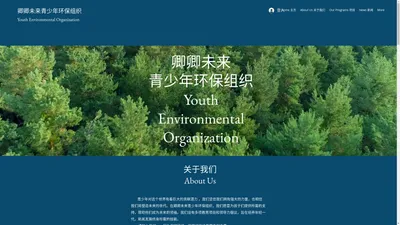 Youth Environmental Organization | 青少年，环保，志愿者