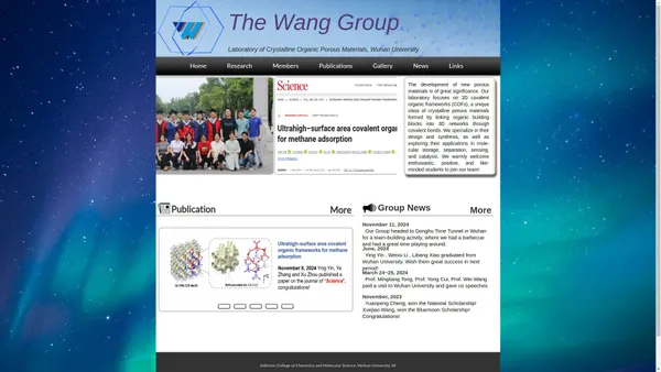 Welcome to Wang's group