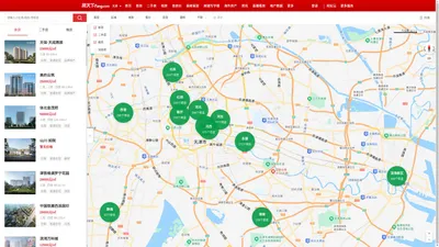 天津地图找房-天津房价地图-天津房产地图-天津房天下