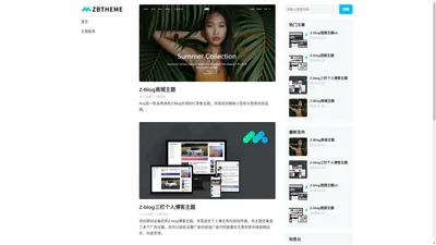 ZBlog主题_ZBlog视频主题定制开发_zbtheme_码小姐